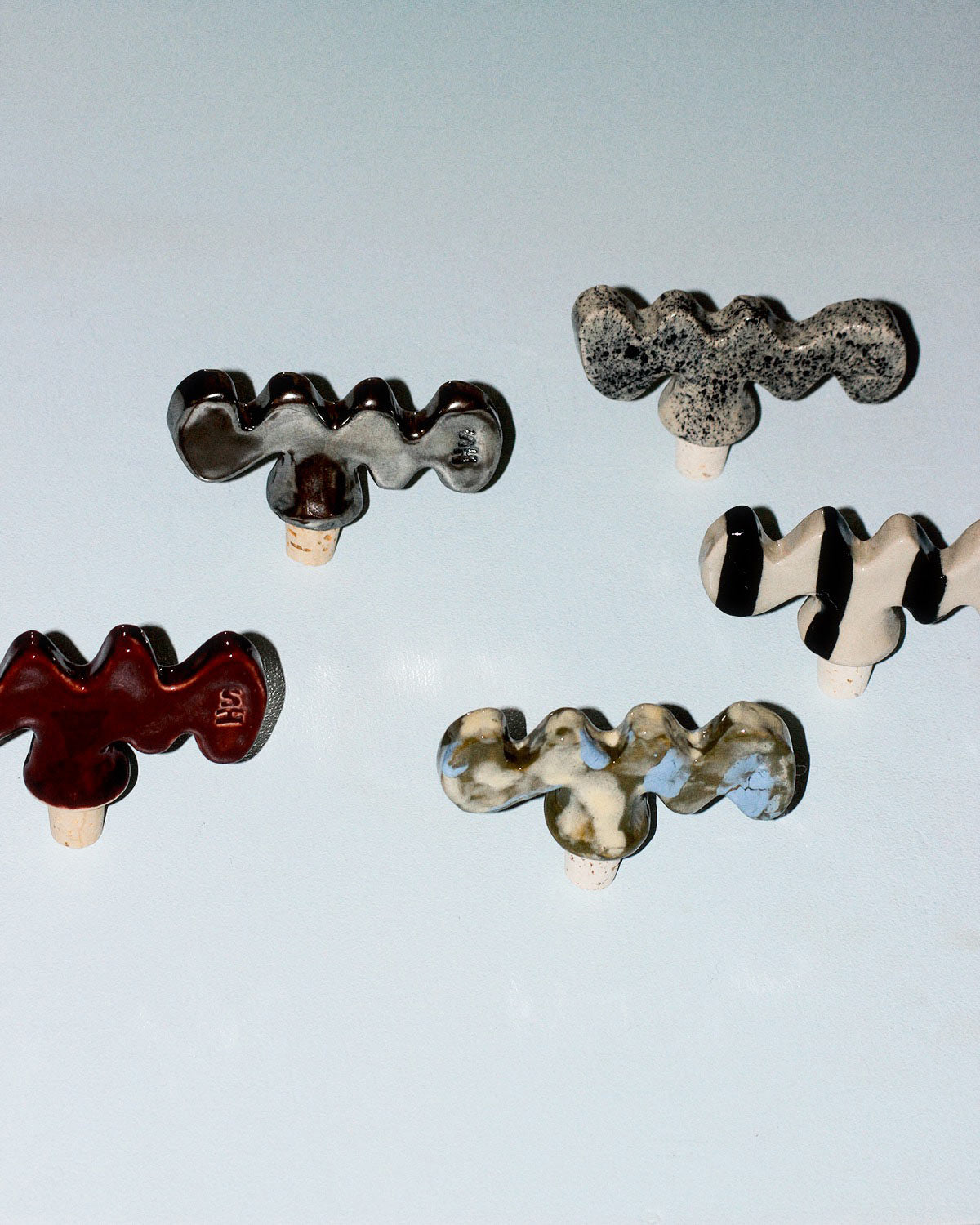 SANNA HOLMBERG "Liggande Våg" Striped