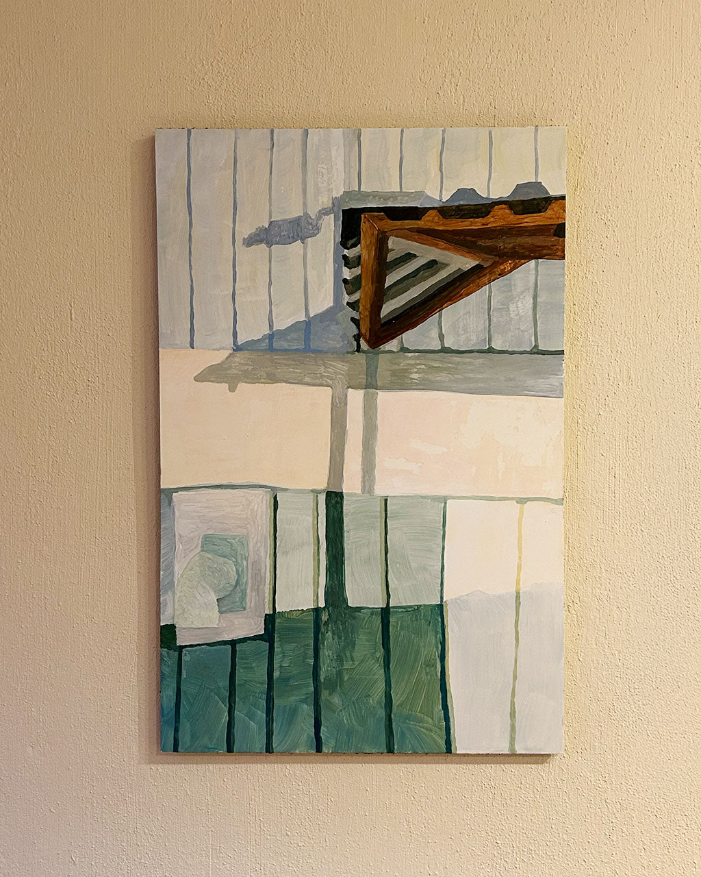 MÄRTA HANSSON "Lindgränd Ystad" Original Art