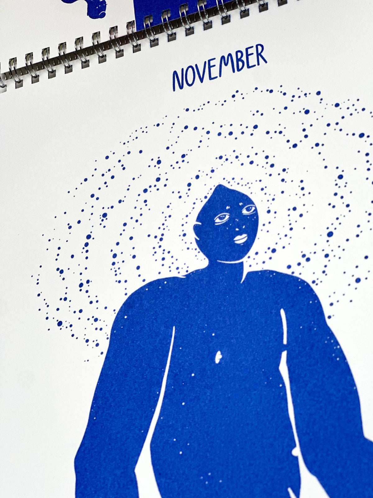 YASMINA KARLI MALMSTEN "One Year in Nature" 2026 Risograph Calendar